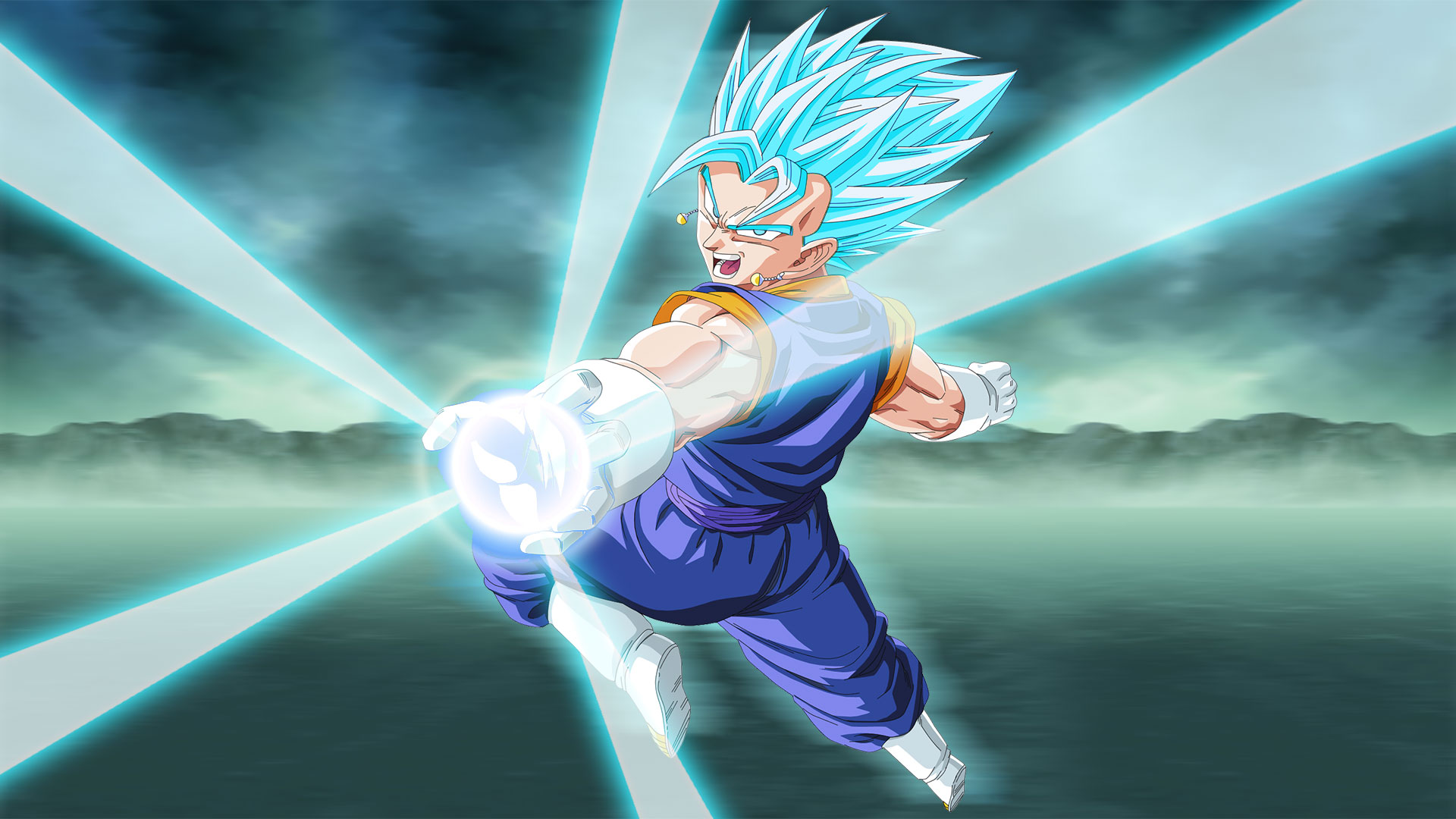  Vegito  Super  Saiyan Blue  2 PS4Wallpapers com