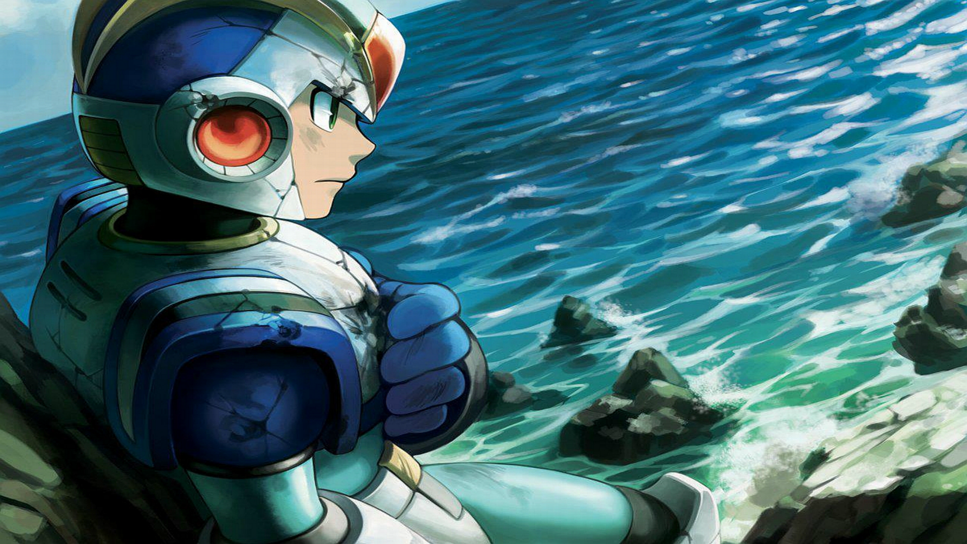 Mega Man X – PS4Wallpapers.com