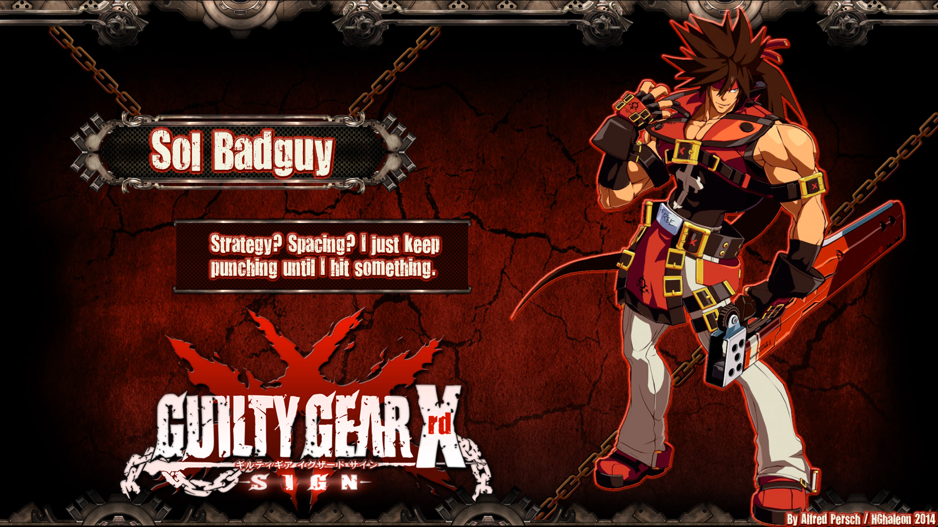 Guilty Gear Xrd Sign Sol Badguy Ps4wallpapers Com