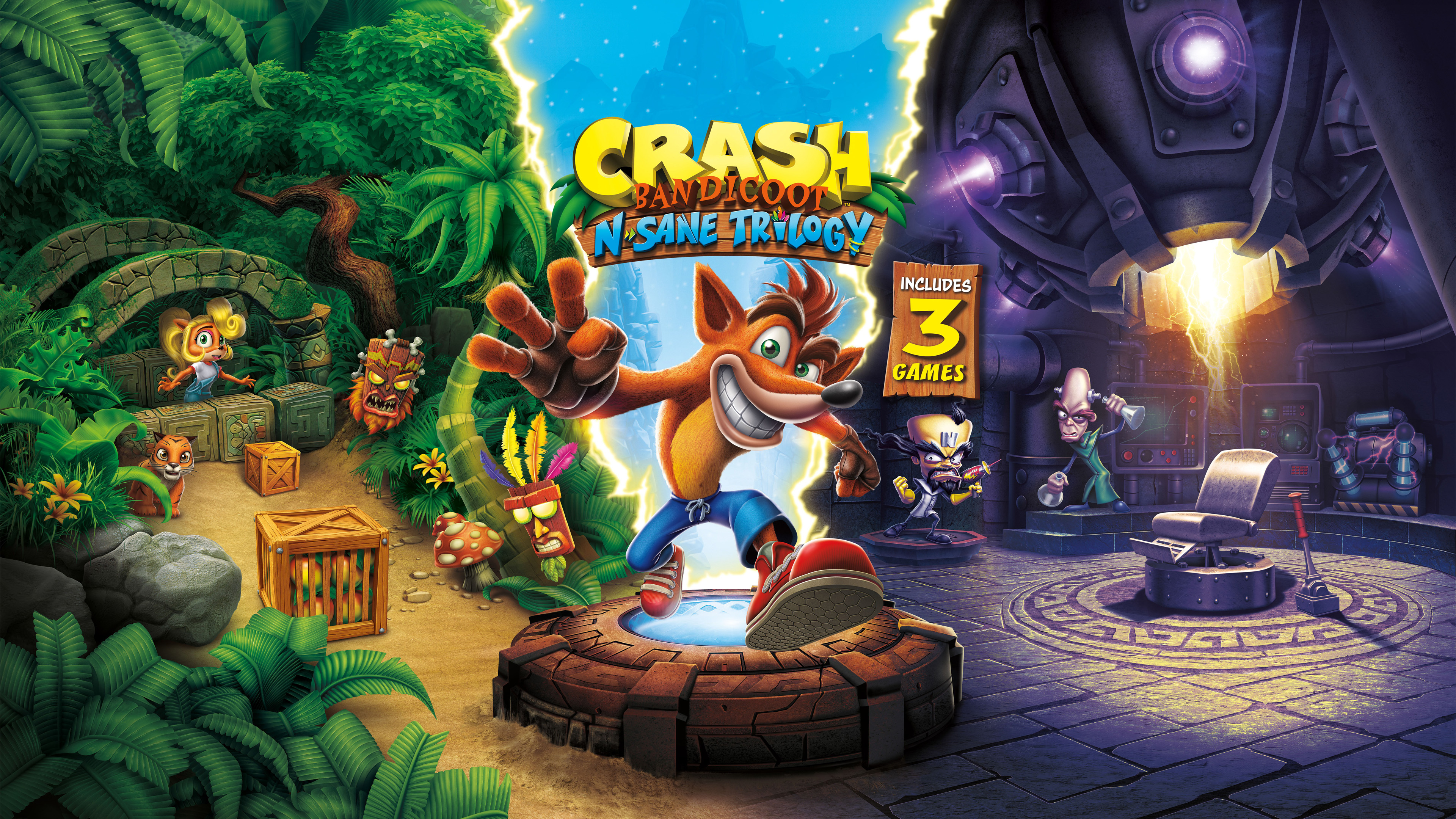 crash bandicoot wallpaper