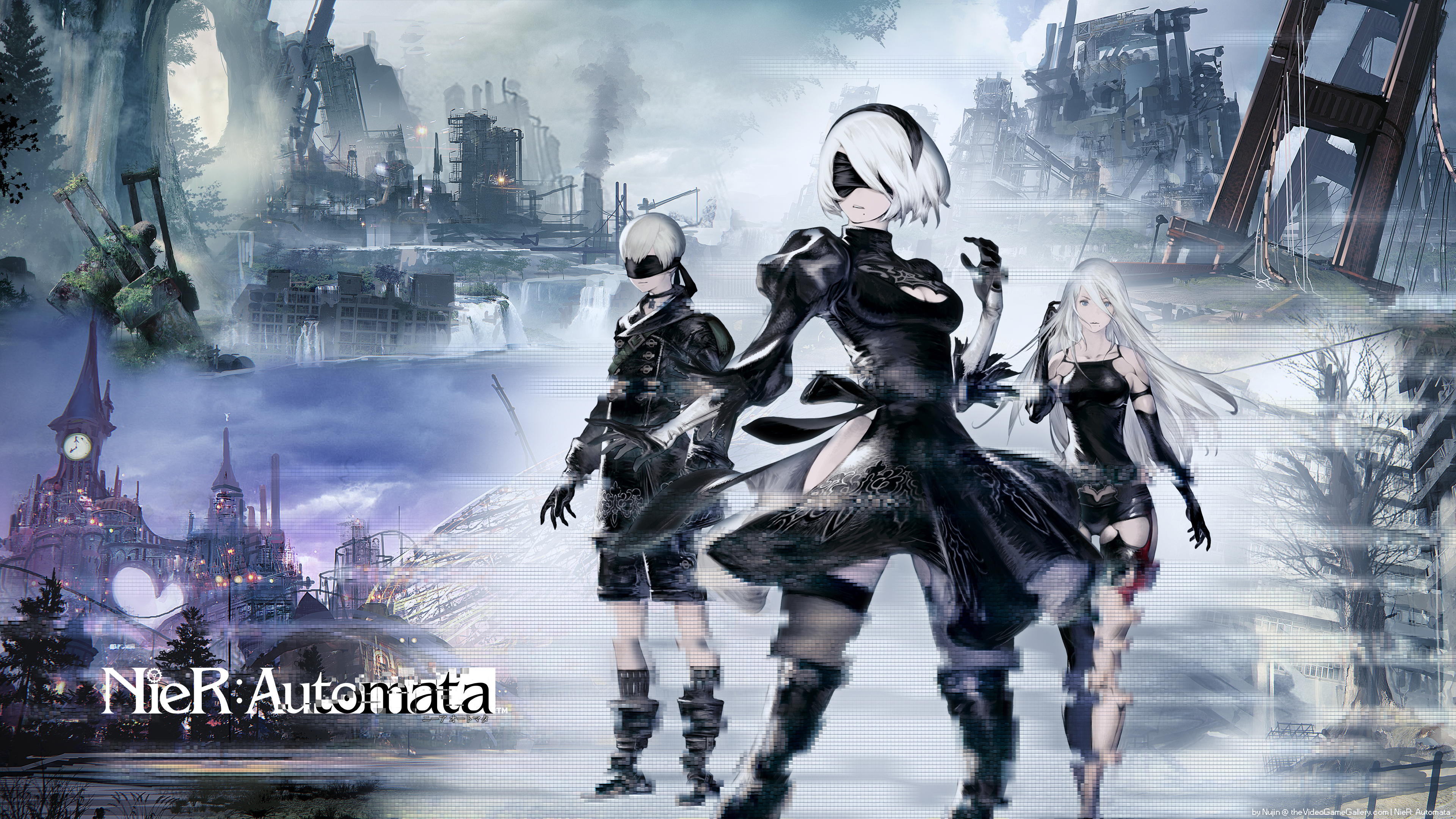 Wallpaper Game Nier Automata Top Background Nierautomata