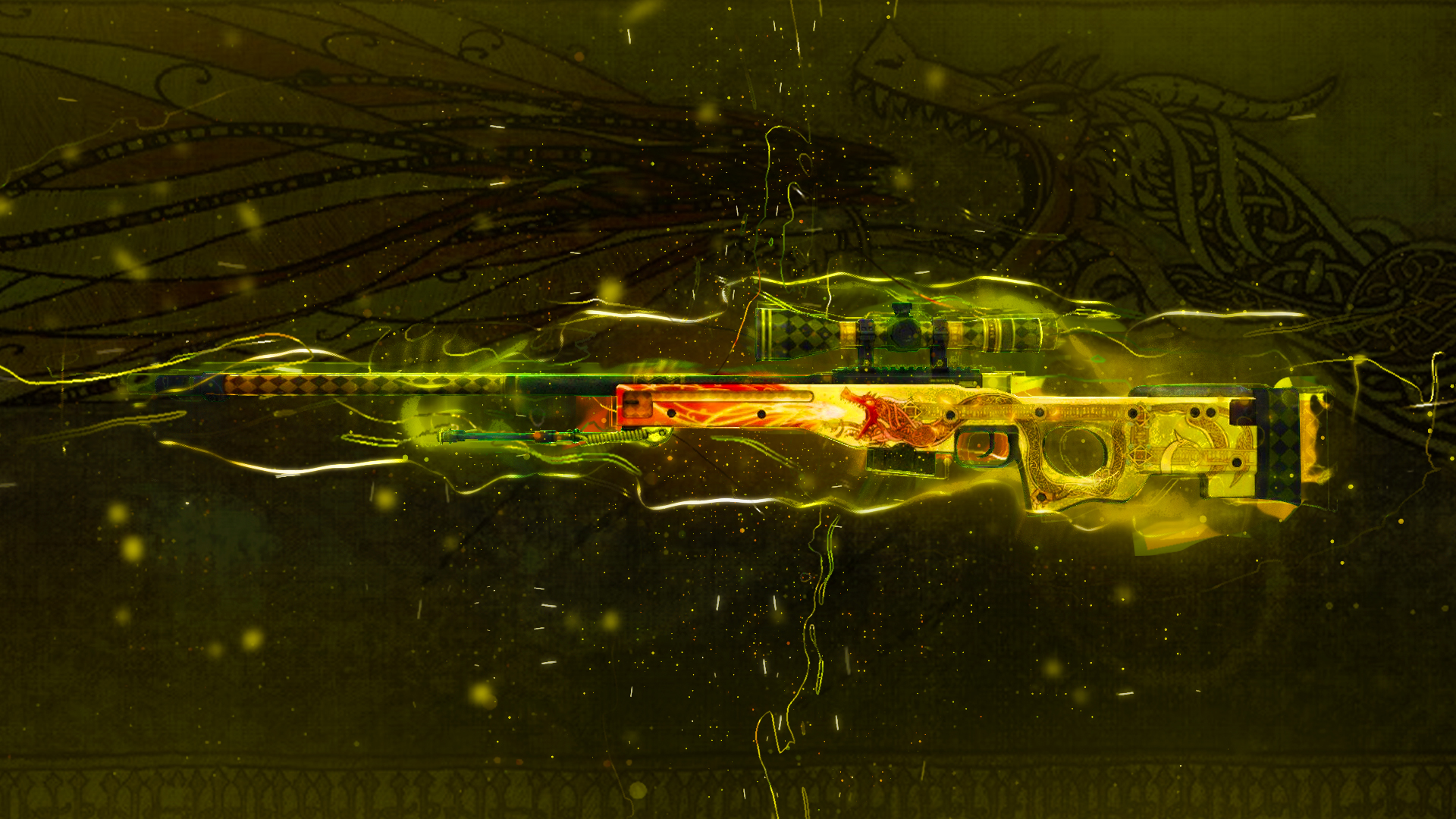 Csgo Awp Dragon Lore Ps4wallpaperscom