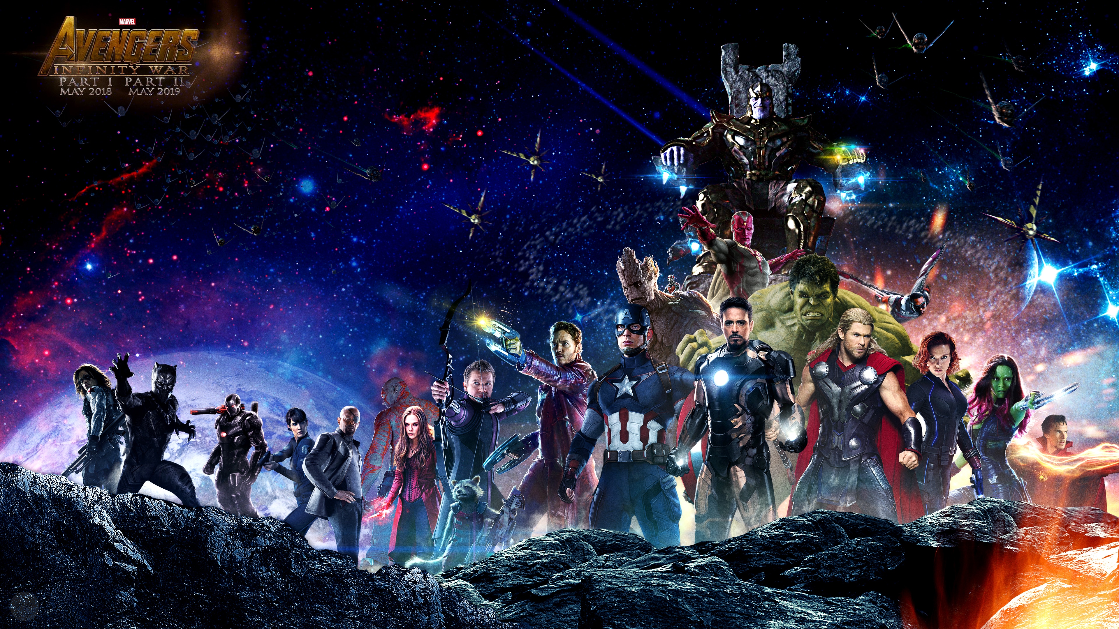 avengers infinity war ps4 wallpapers - fond ecran fortnite avengers endgame