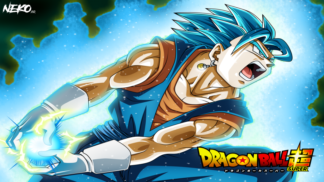 Db Super Ss Blue Vegito Ps4wallpapers Com