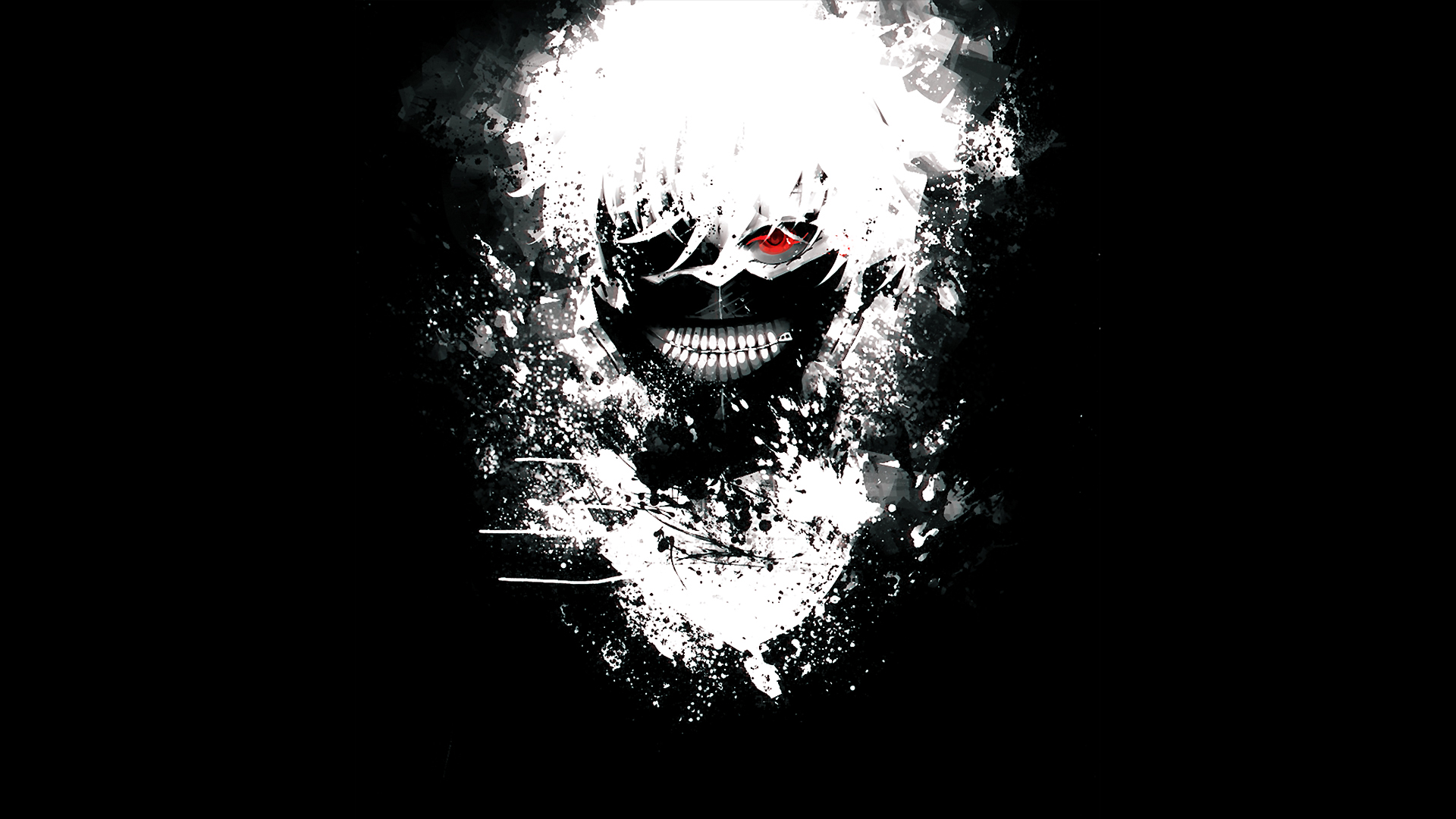 Tokyo Ghoul Kaneki Mask Ps4wallpapers Com