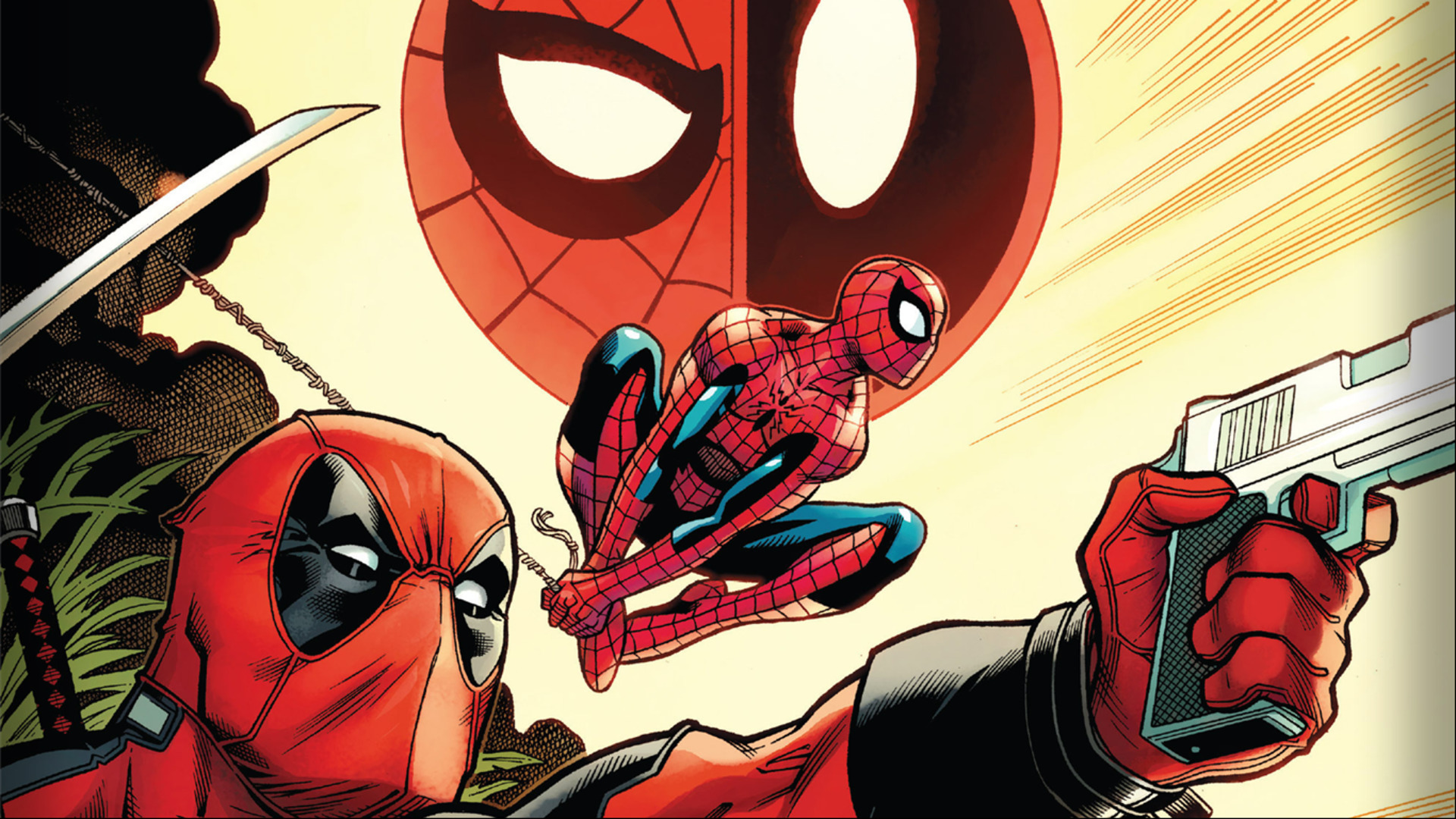  Spiderman  Deadpool  PS4Wallpapers com