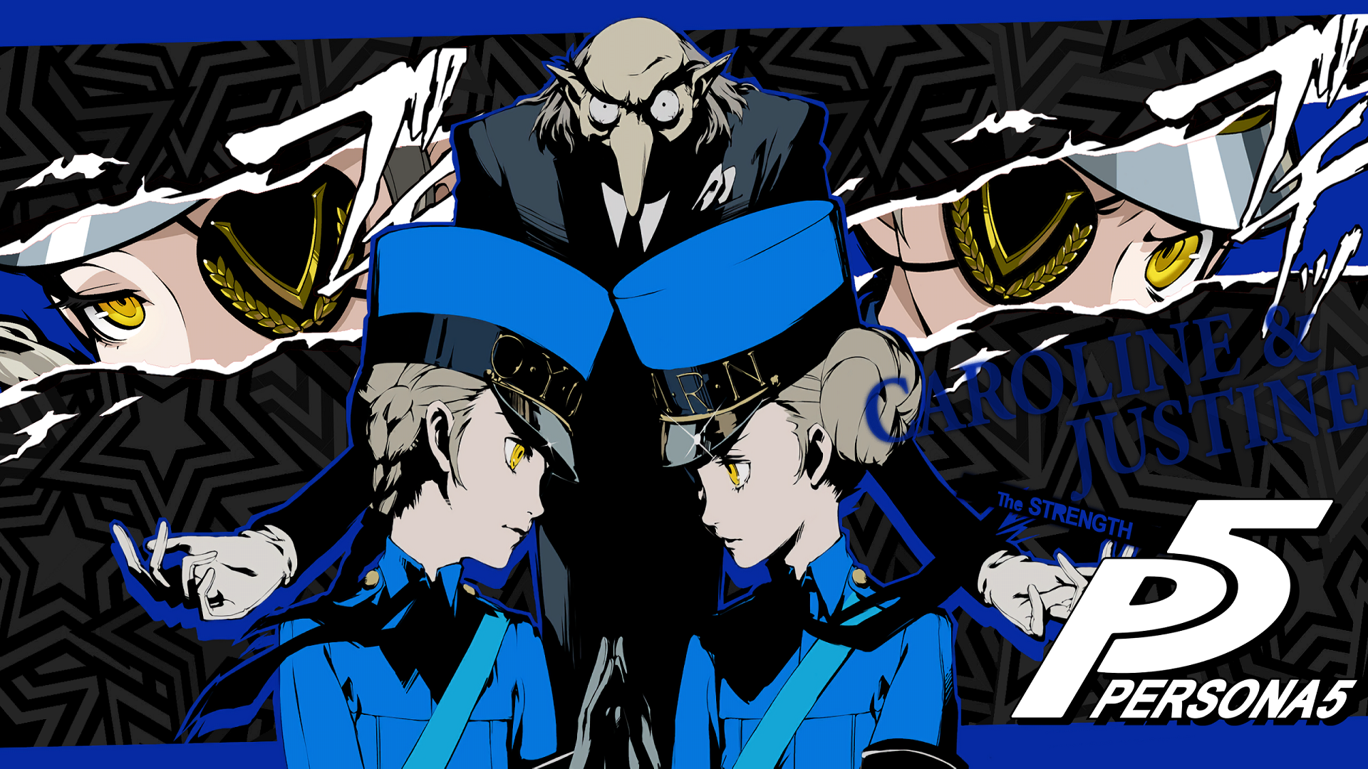 Persona 5 caroline and justine wallpaper – PS4Wallpapers.com