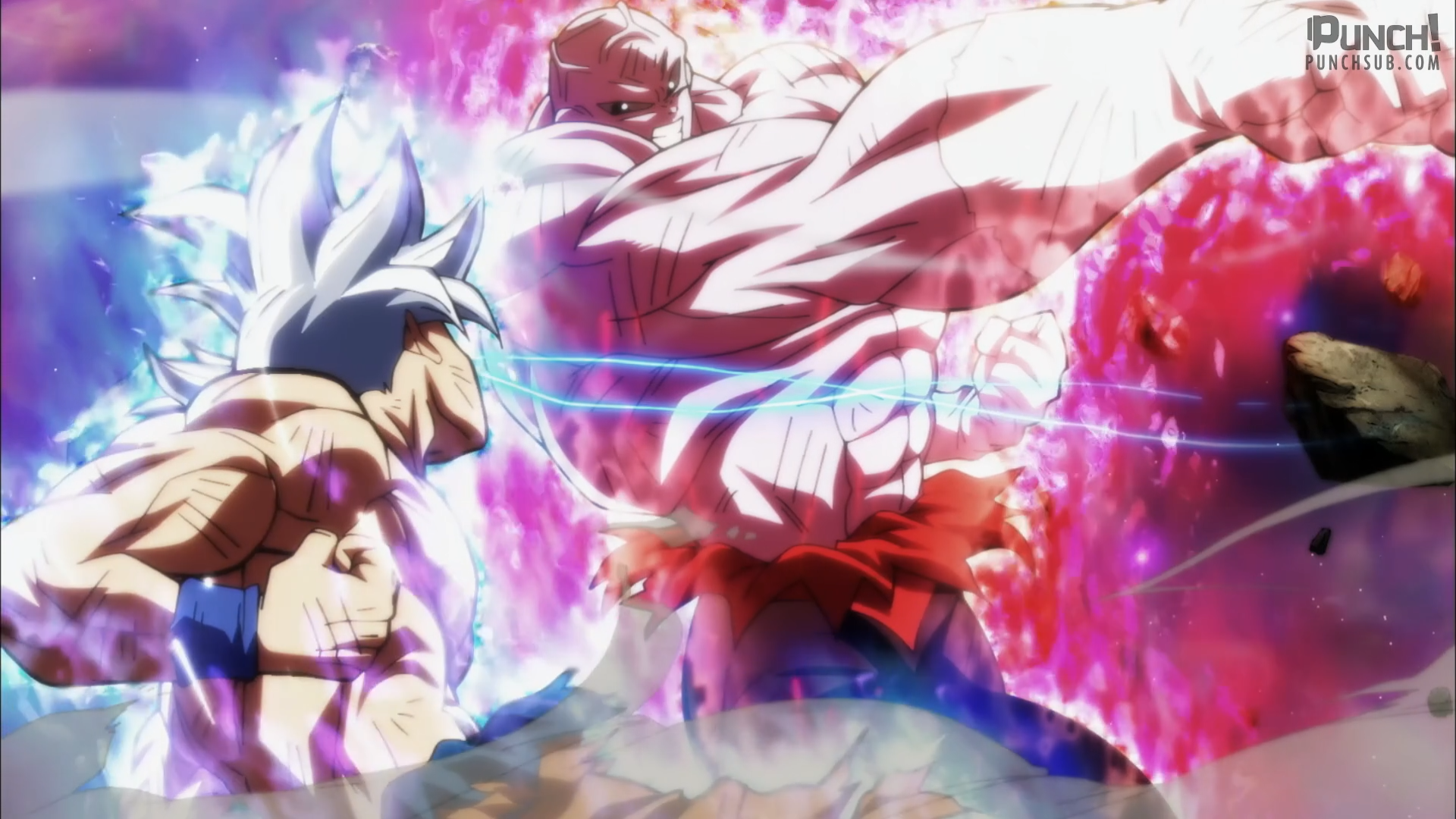 Goku Mastered Ultra Instinct Vs Jiren Ps4wallpapers Com
