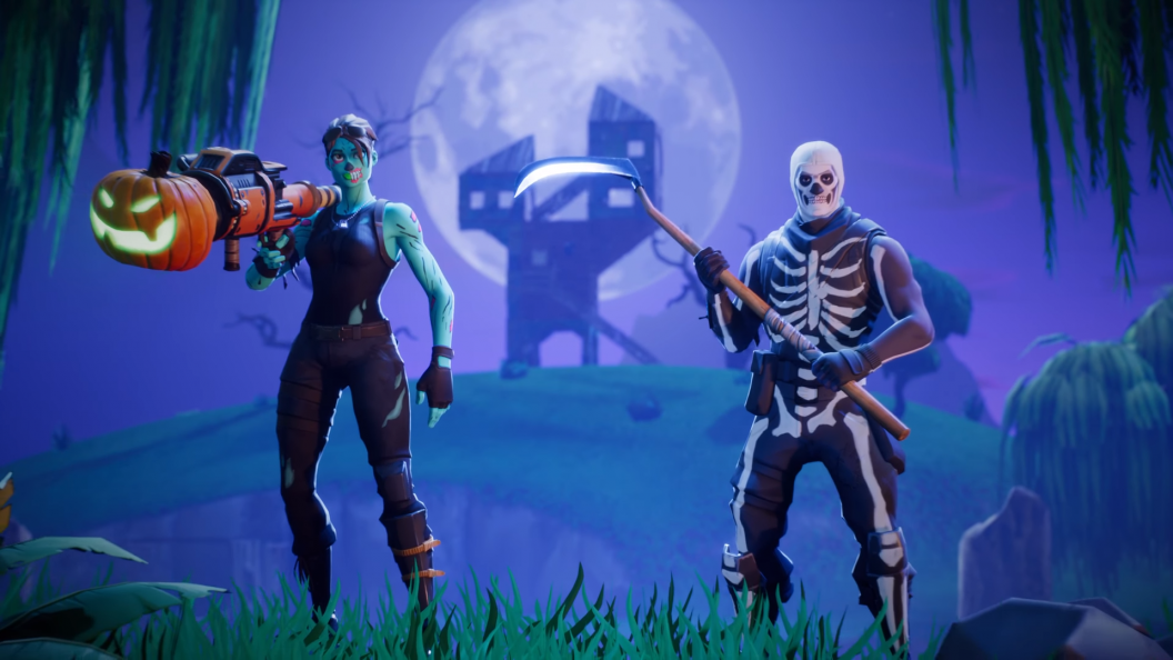 Fortnite Ps4wallpapers Com - fortnite halloween