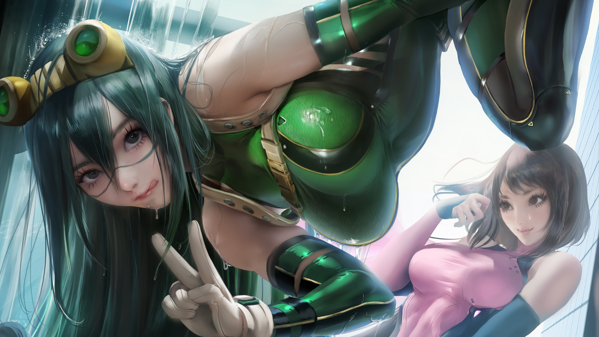 Froppy & Ochako.