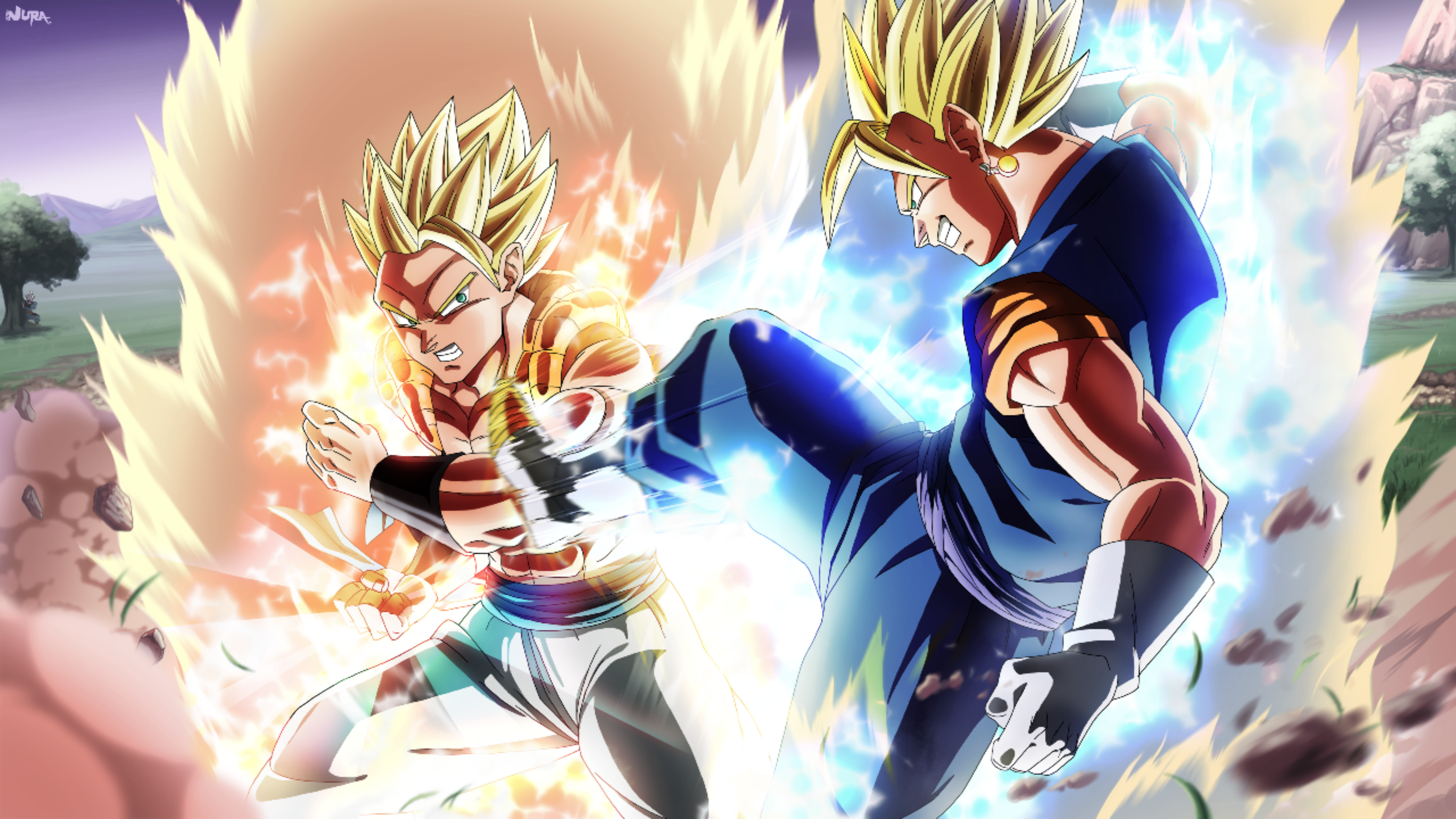 Gogeta Vs Vegito Ps4wallpapers Com