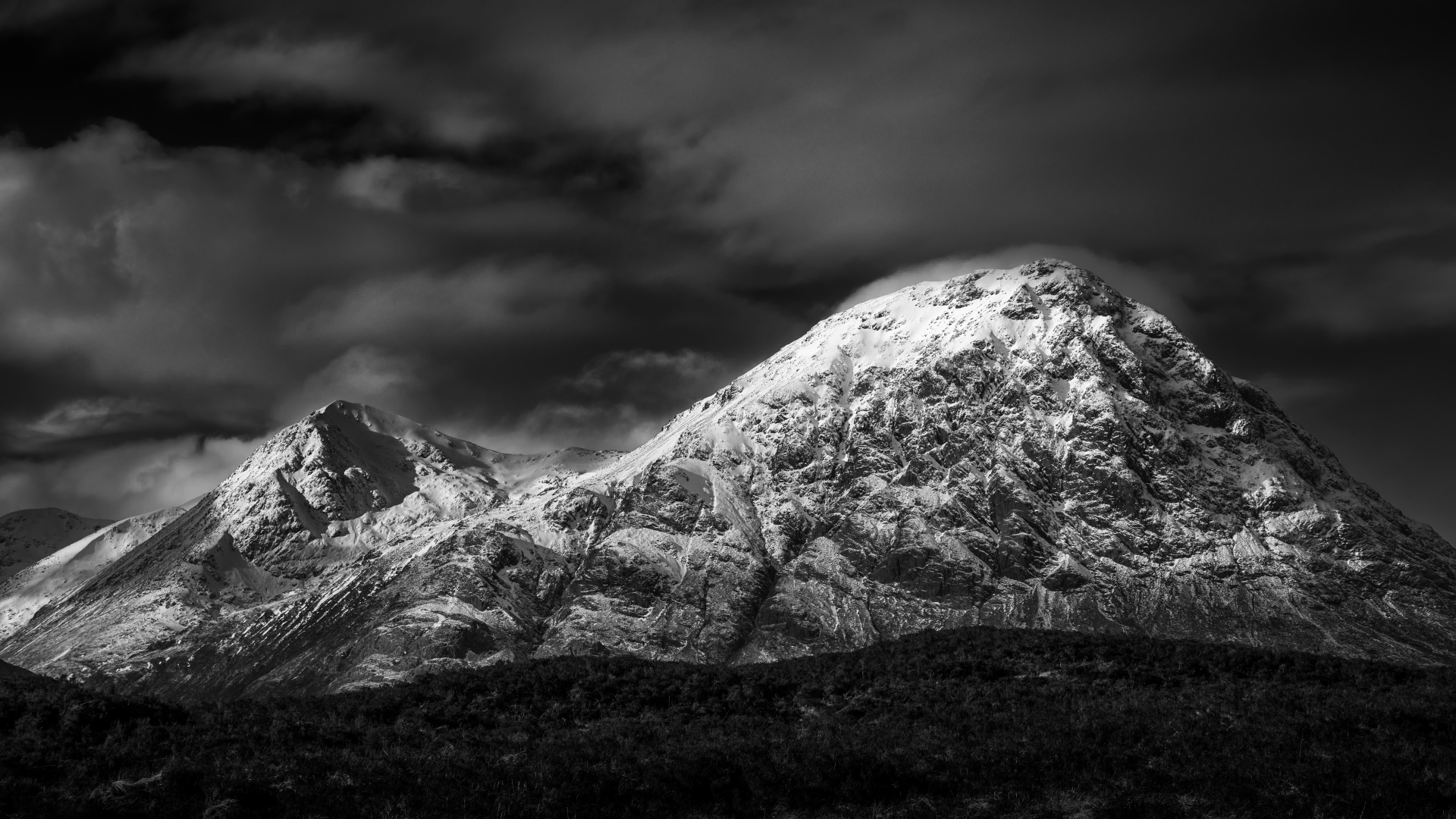 The Herdsman - Buachaille Etive Mor Mountain Scotland ...