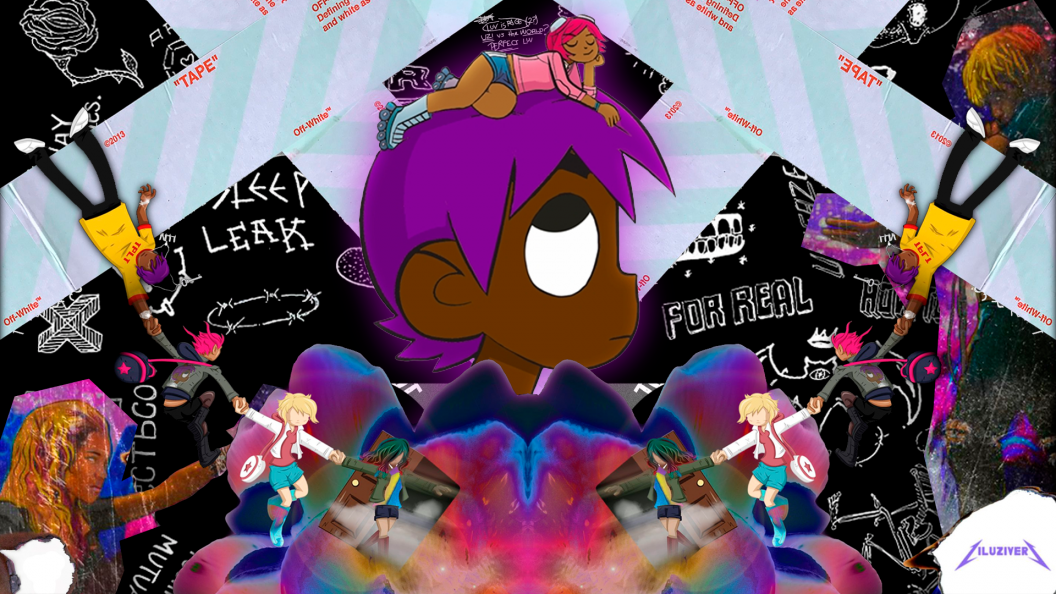 Posted a wallpaper for That Way yesterday and yall seemed to like it so I  made one for the EA 2nd Cover  Lil Uzi Vert Rage Central