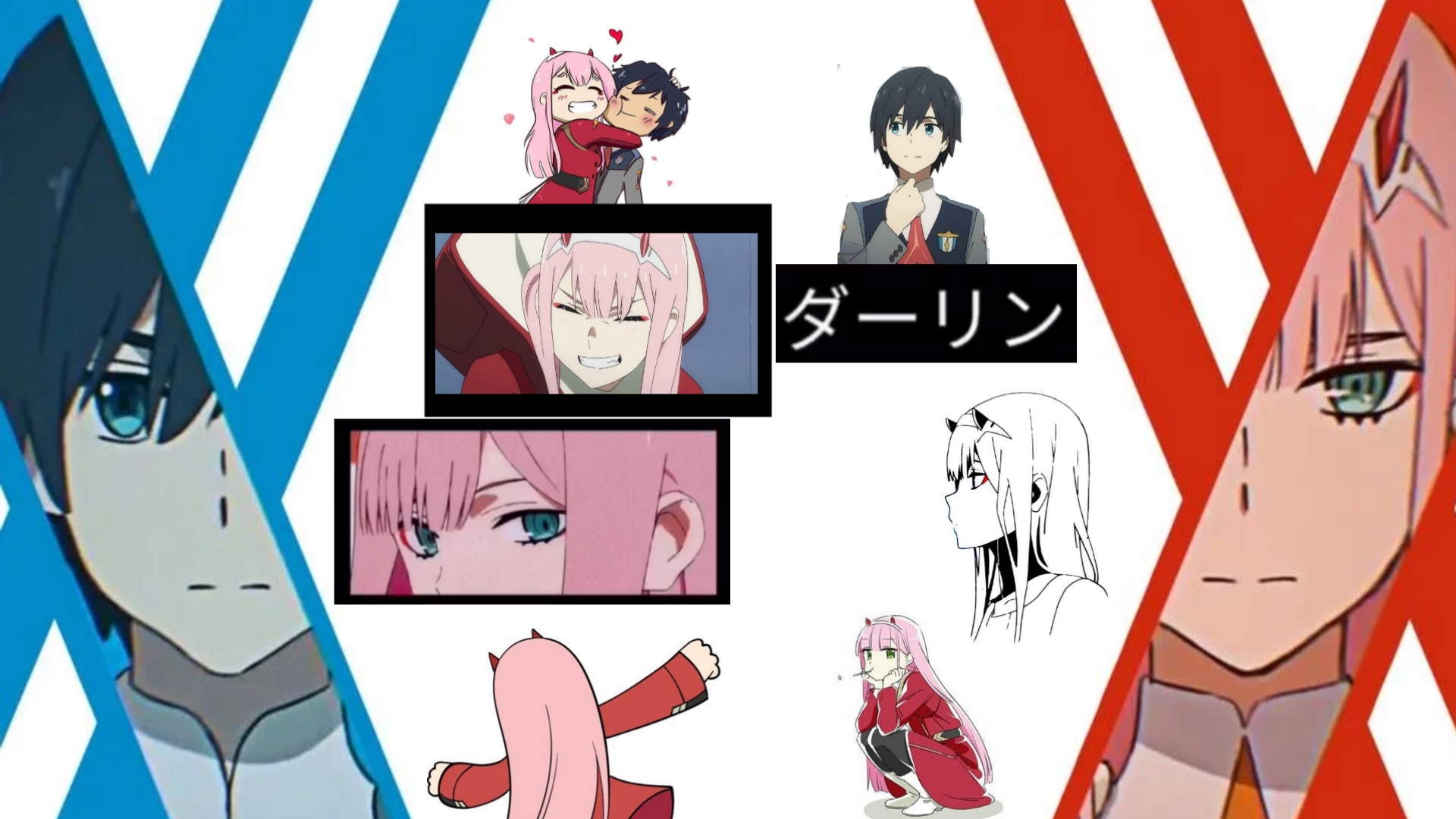 Zero two and Hiro darling in the franxx – Zero two and Hiro darling in the franxx –