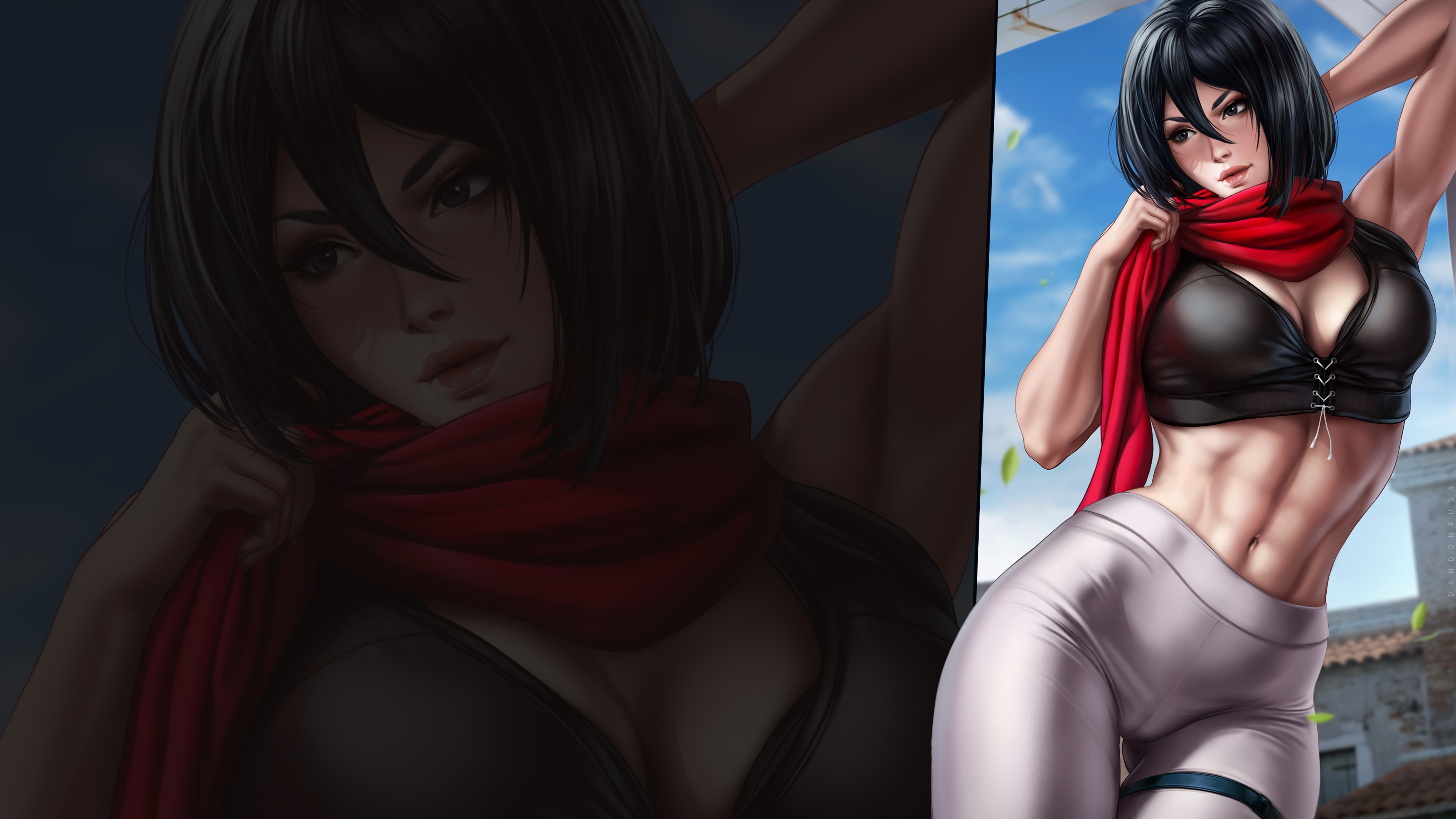 Mikasa ackerman ass 41 шт.